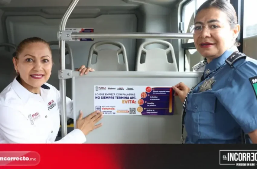  Ayuntamiento impulsa transporte público seguro para mujeres con señalética, capacitación y protocolos de atención