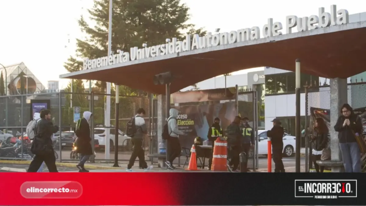 BUAP cancela clases presenciales por frente frío número 37