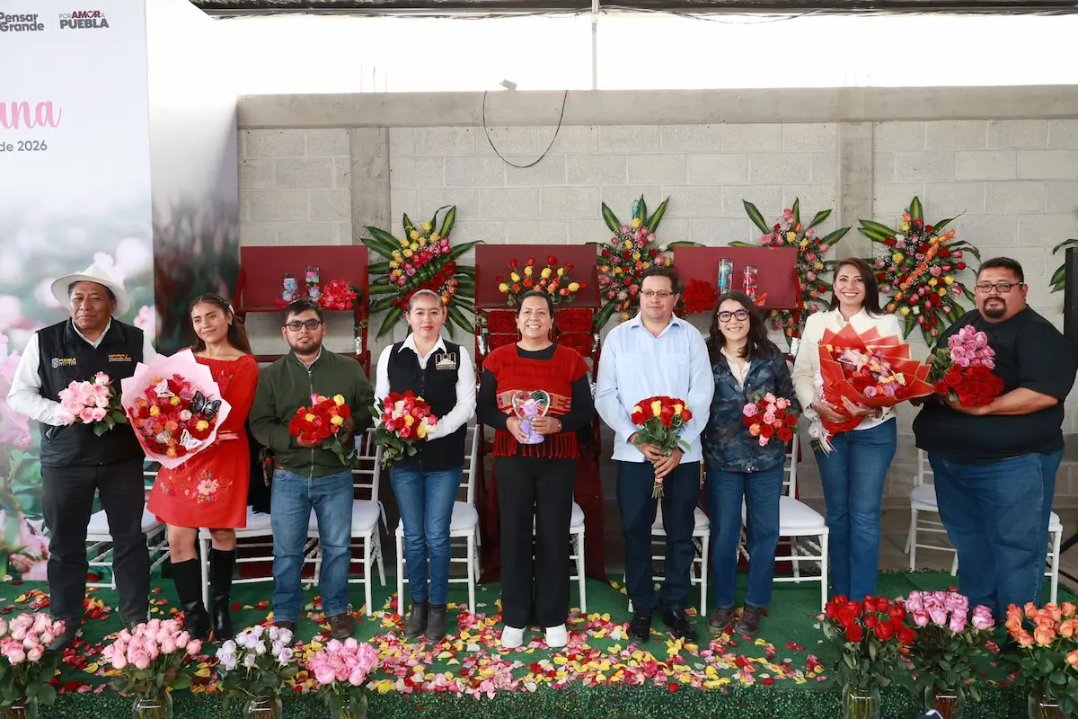 Chiautzingo principal productor de rosas; Puebla segundo lugar nacional