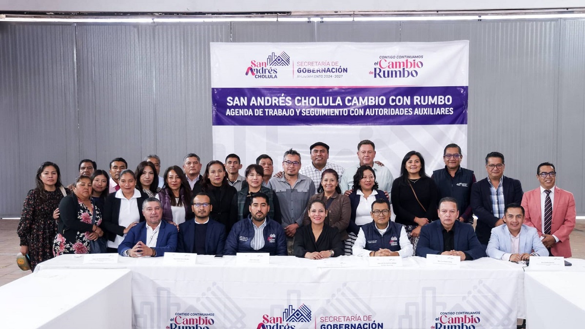 Comunidades unidas en San Andrés Cholula