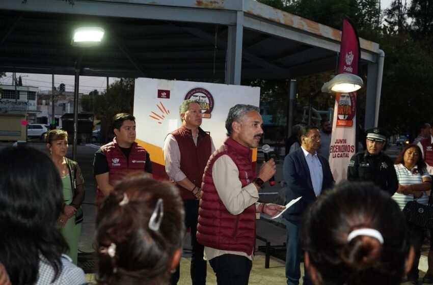  Con Puebla Brilla, Pepe Chedraui modernizó 295 luminarias en Héroes de Puebla