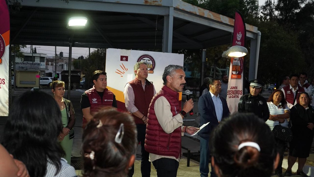 Con Puebla Brilla, Pepe Chedraui modernizó 295 luminarias en Héroes de Puebla