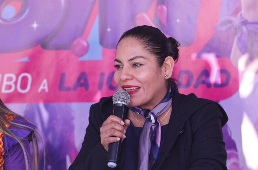  Con visión participativa, Lupita Cuautle presenta Agenda de Género 8M