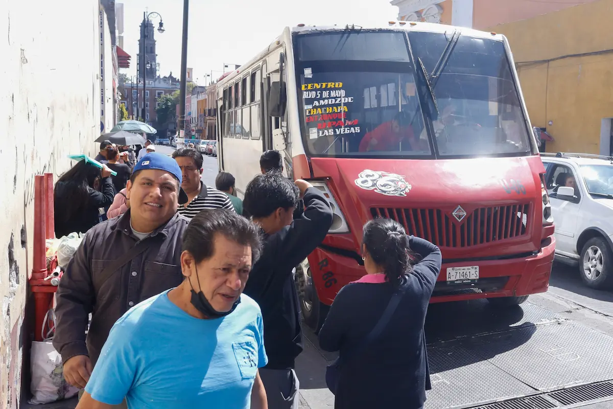 Estas zonas de Puebla carecen de transporte público, revela Movilidad