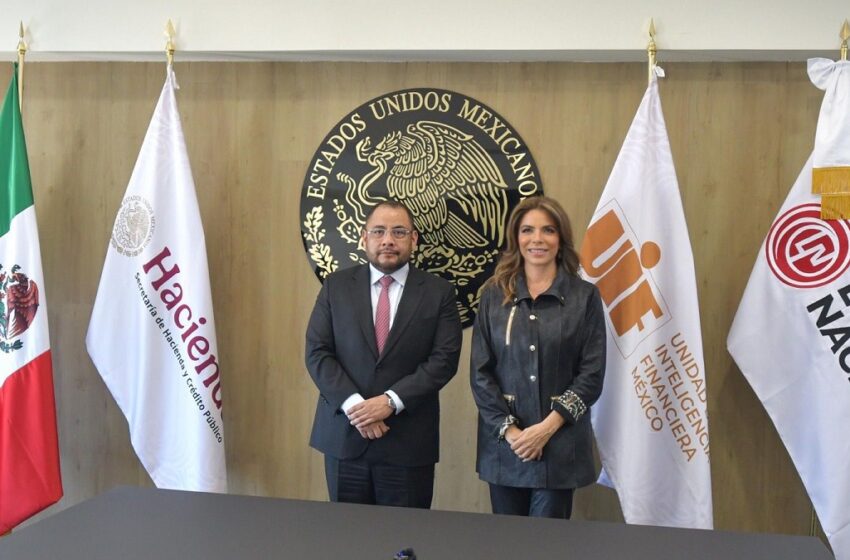  Firman Lotería Nacional y la Secretaría de Hacienda y Crédito Público, a través de la UIF, convenio para fortalecer la prevención de operaciones con recursos de procedencia ilícita