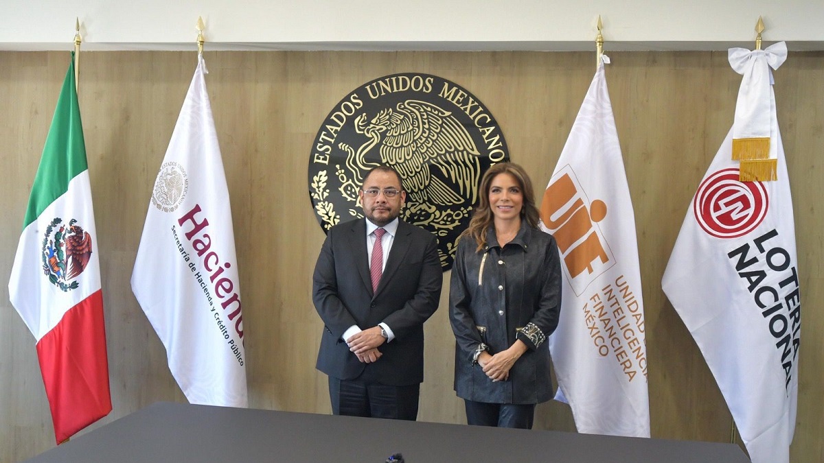 Firman Lotería Nacional y la Secretaría de Hacienda y Crédito Público, a través de la UIF, convenio para fortalecer la prevención de operaciones con recursos de procedencia ilícita