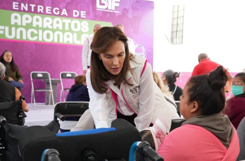  Fortalecen MariElise Budib y Pepe Chedraui la inclusión social con entrega de aparatos ortopédicos