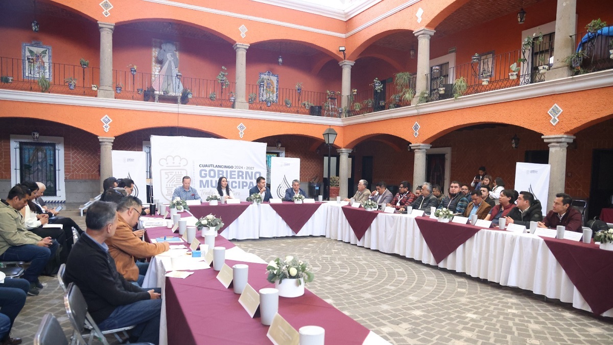 Fortalecen coordinación hídrica en Cuautlancingo