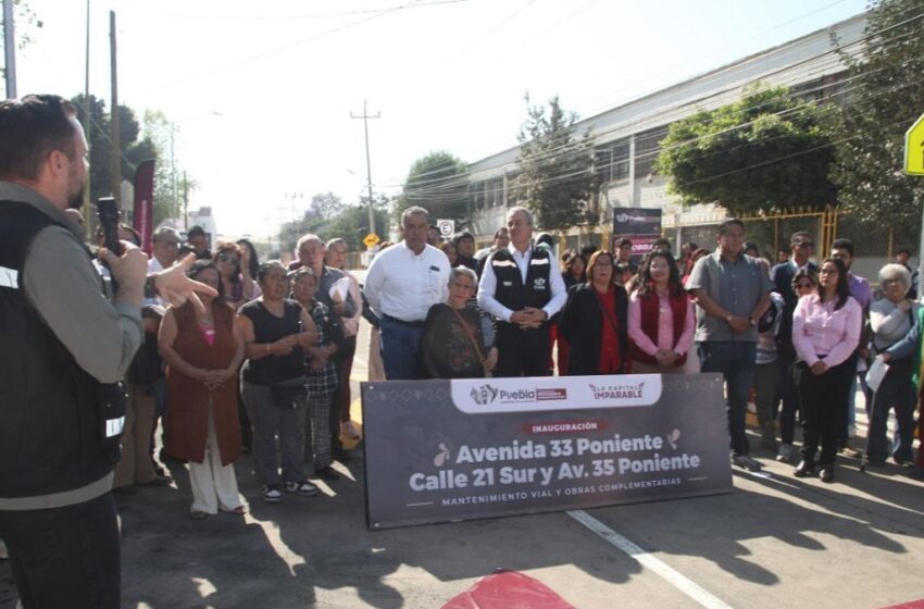  Inaugura Pepe Chedraui rehabilitación de circuito vial de la 33 Poniente – 21 Sur y 35 Poniente