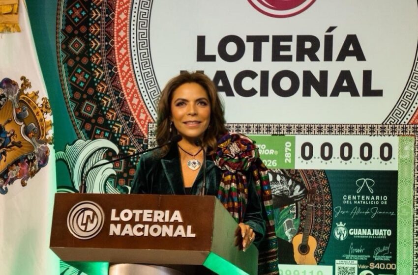 Lotería Nacional realiza sorteo en territorio para rendir homenaje a José Alfredo Jiménez en su natal Dolores Hidalgo, Guanajuato
