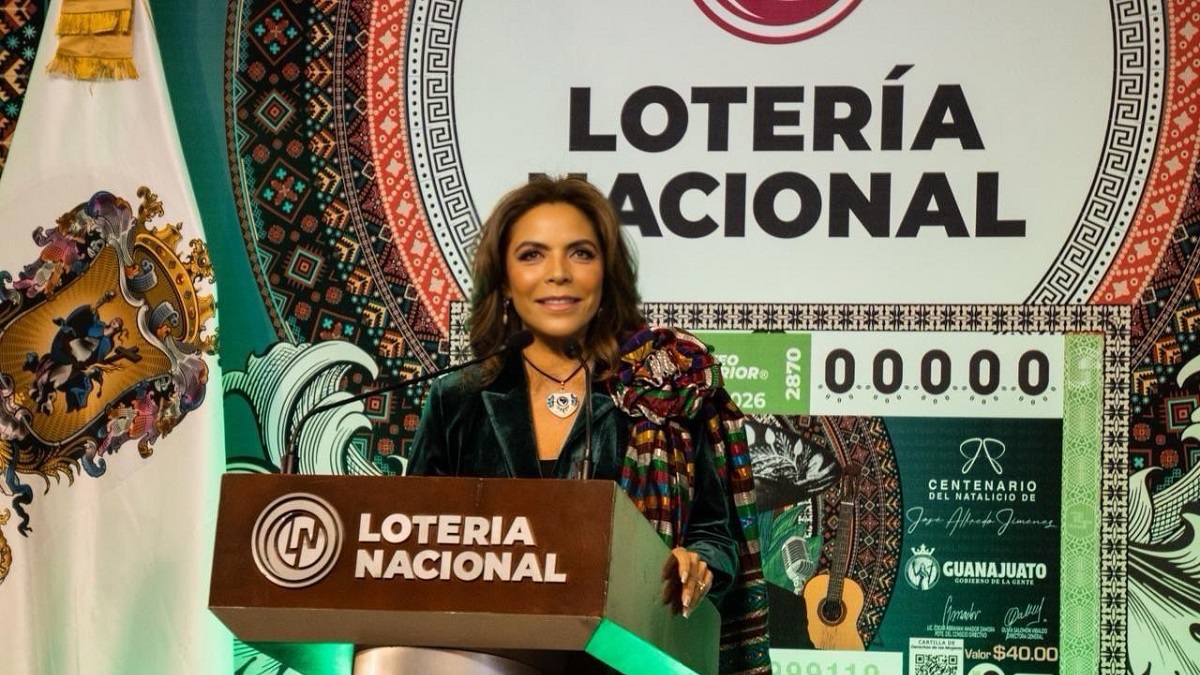 Lotería Nacional realiza sorteo en territorio para rendir homenaje a José Alfredo Jiménez en su natal Dolores Hidalgo, Guanajuato
