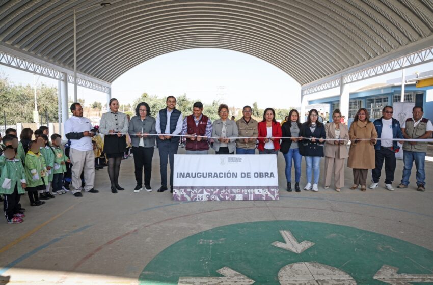  Más infraestructura educativa para Cuautlancingo