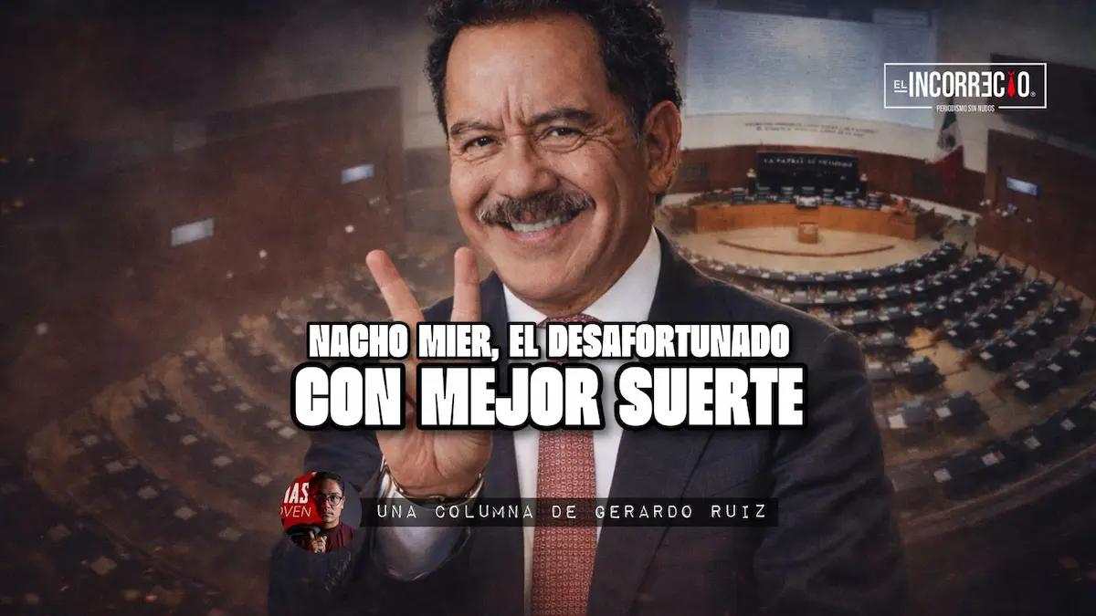 Nacho Mier, el desafortunado con mejor suerte