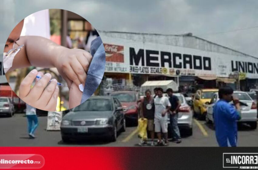  Reportan brote de sarampión en el Mercado Hidalgo; Puebla no está en alerta: Armenta