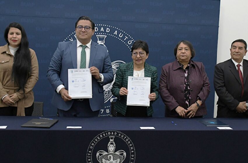 Signan convenio la BUAP y el Centro de Conciliación Laboral del estado de Puebla