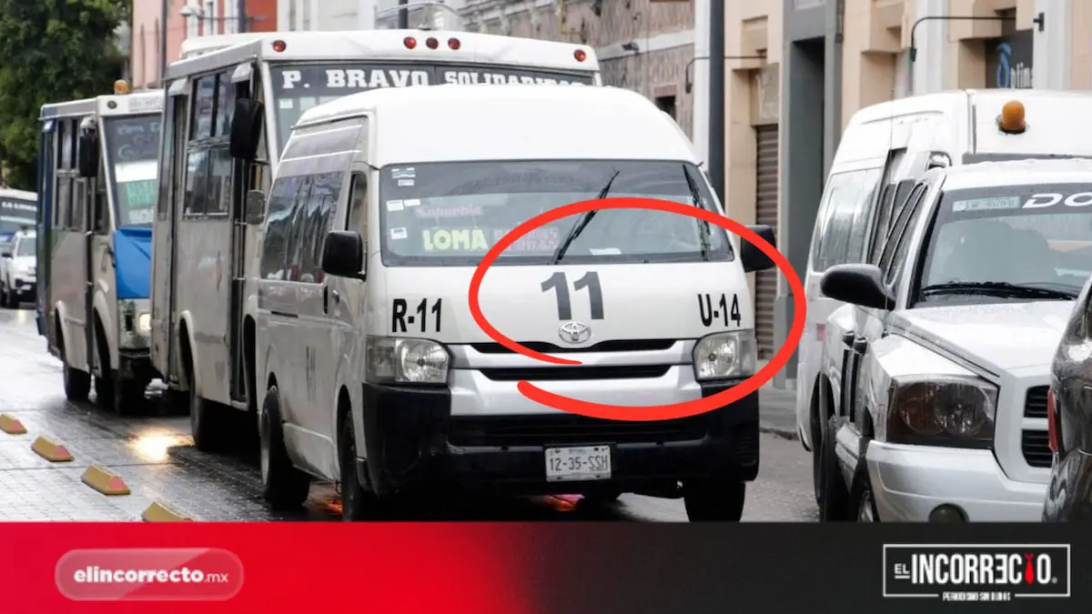 Transporte pirata no circuló en Puebla para evitar multas