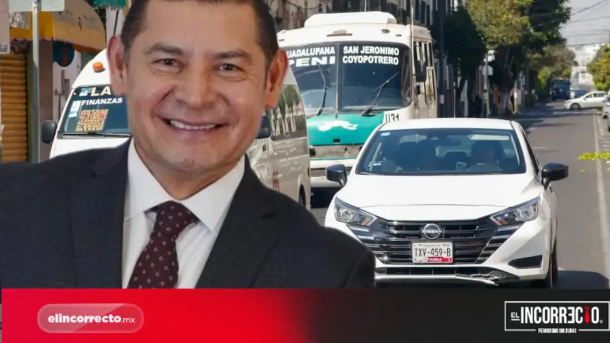 Afirma Armenta que hay diálogo con transportistas, pero no acepta chantaje