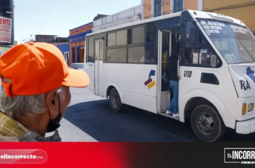  Congreso pide frenar aumento al transporte público hasta que concesionarios modernicen unidades