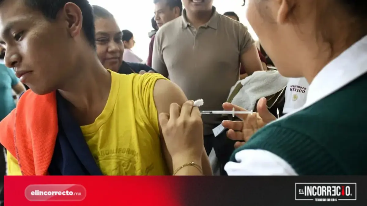 Salud encabeza jornada de vacunación contra el sarampión en el Mercado Hidalgo