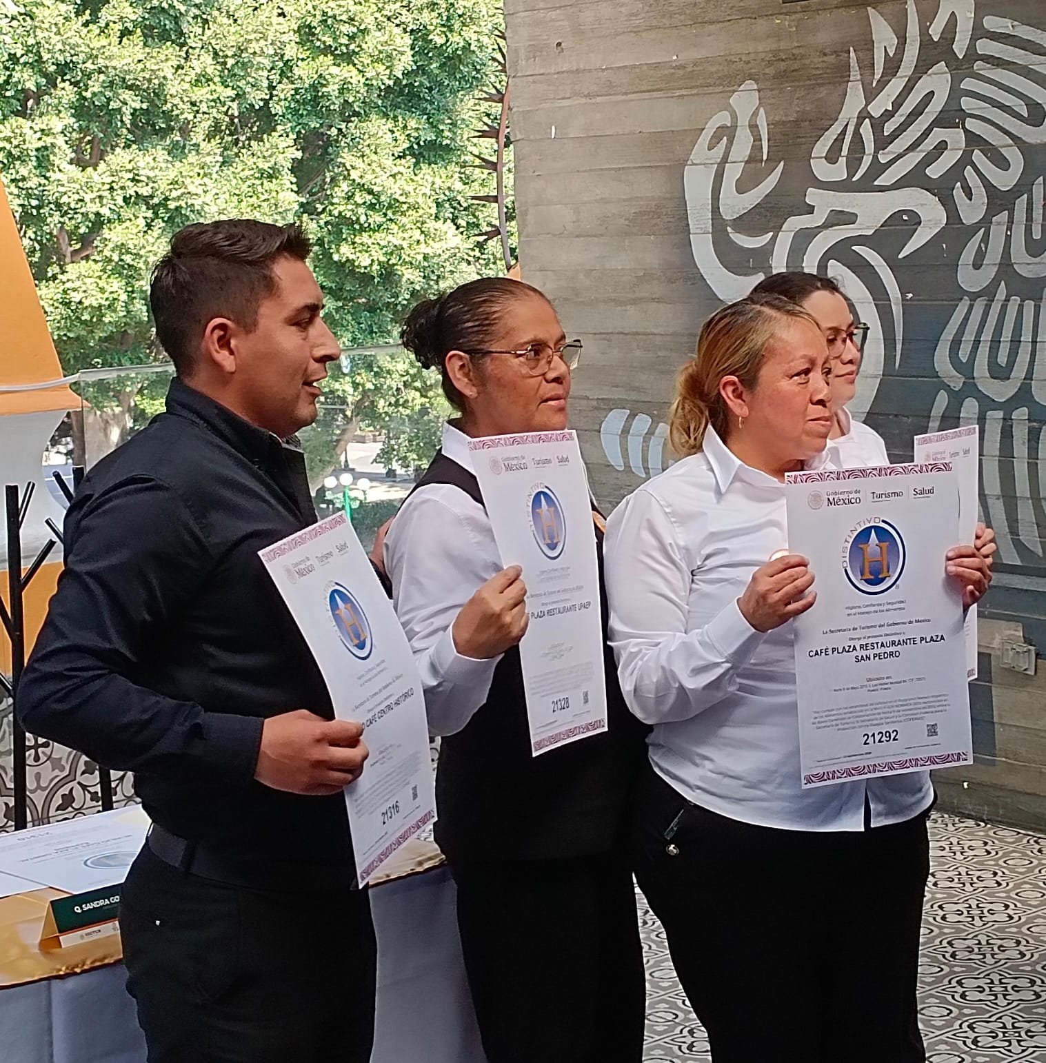 16 restaurantes en Puebla obtienen el Distintivo H por Turismo Estatal