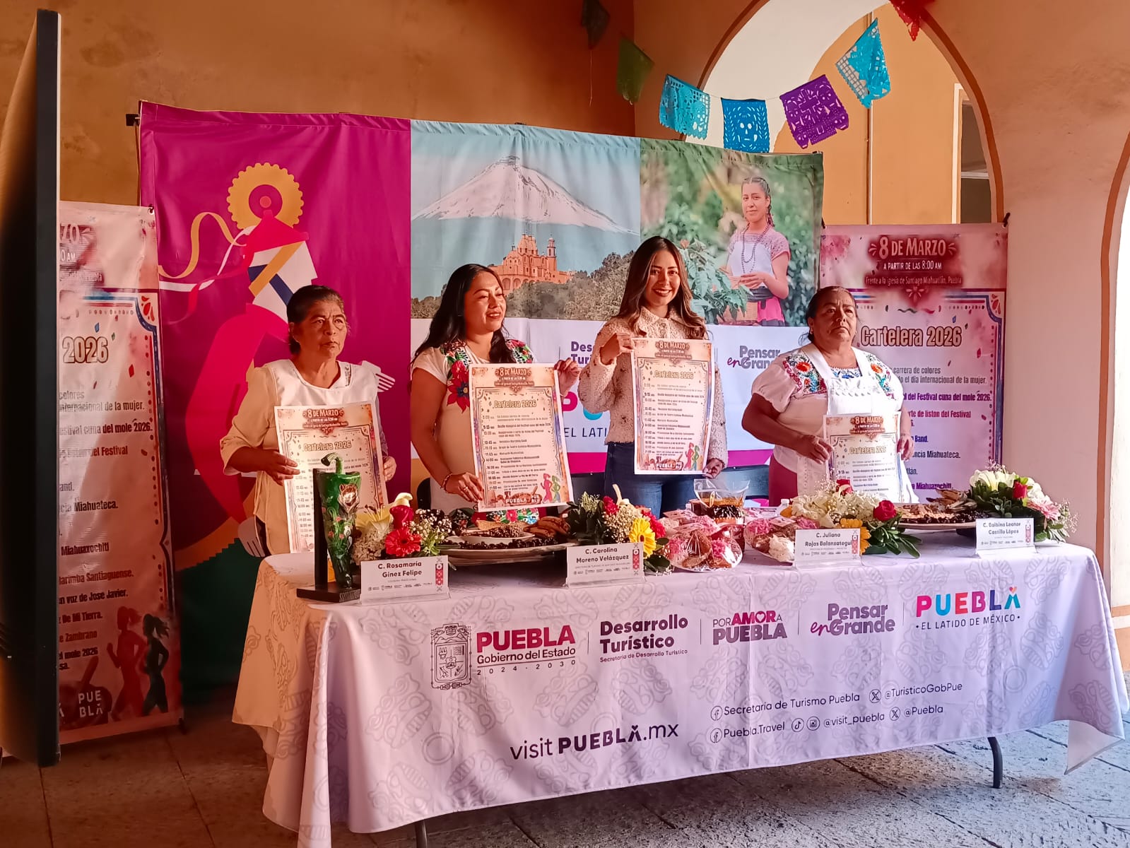 Moleras de Santiago Miahuatlán; invitan a su sexto festival el 8 de marzo