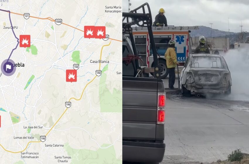  Mapa de riesgo en Puebla: ubican zonas críticas tras hechos de narcoviolencia de este domingo