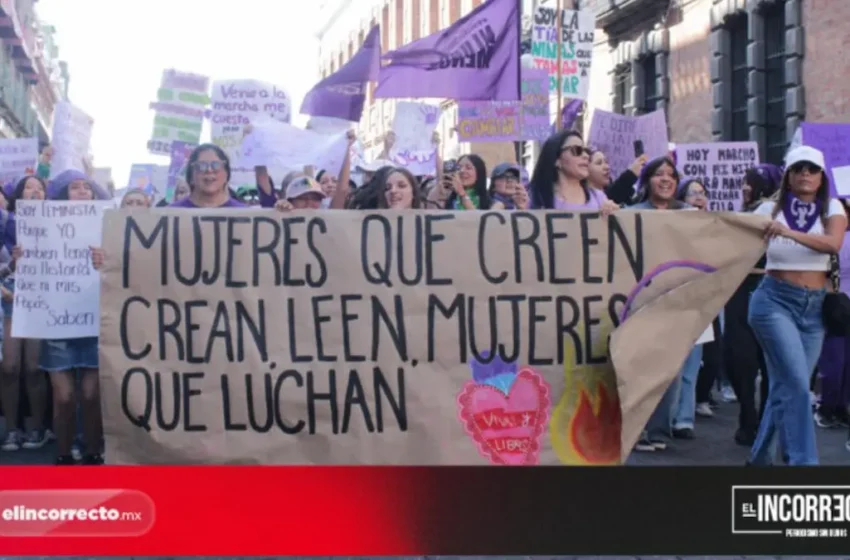  8M Feministas tomarán las calles de Puebla; estás son las marchas programadas
