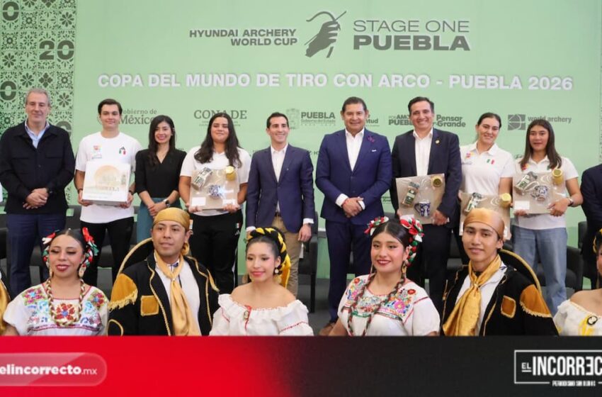  Armenta y Chedraui presentan la Copa del Mundo de Tiro con Arco Puebla 2026