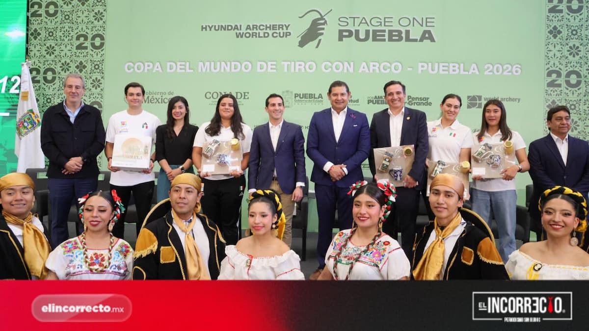 Armenta y Chedraui presentan la Copa del Mundo de Tiro con Arco Puebla 2026
