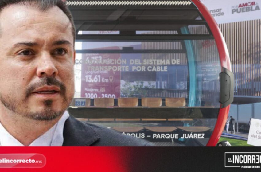  Cablebús de Puebla transportará 90 mil pasajeros diarios: García Parra explica los beneficios