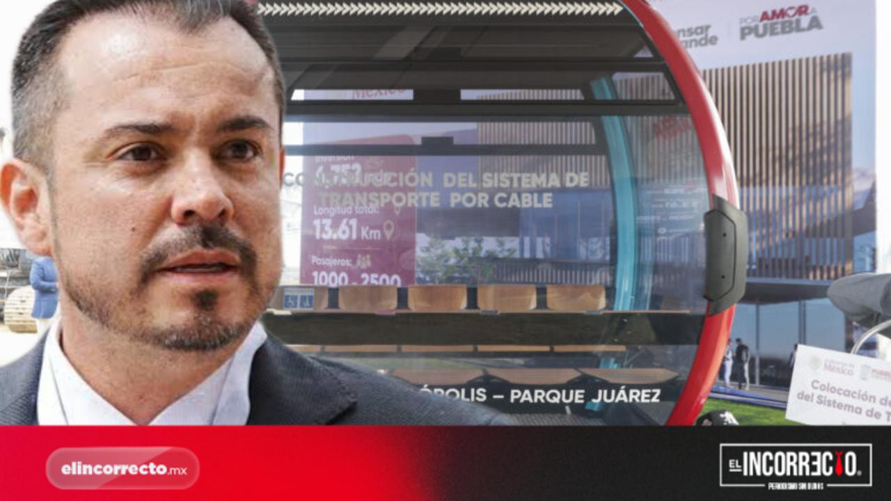 Cablebús de Puebla transportará 90 mil pasajeros diarios: García Parra explica los beneficios