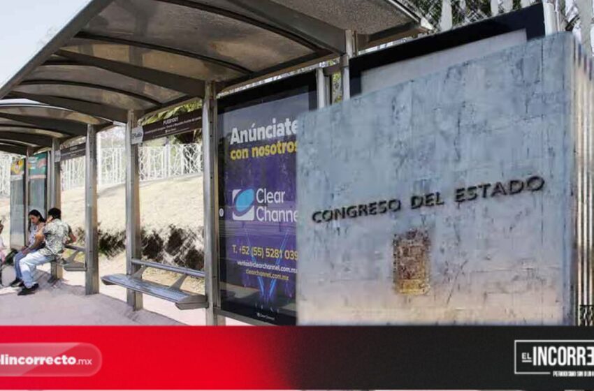  Congreso de Puebla no sacará concesión de paraderos del Ayuntamiento