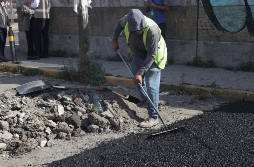 Continúa Pepe Chedraui con supervisión a trabajos de bacheo por diferentes zonas de la ciudad