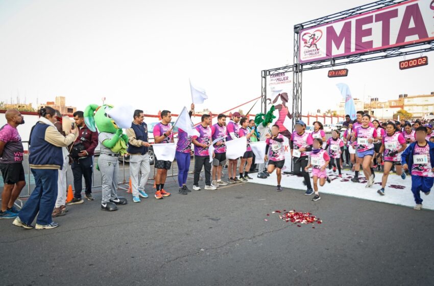  Cuautlancingo corre por la igualdad en el Día de la Mujer