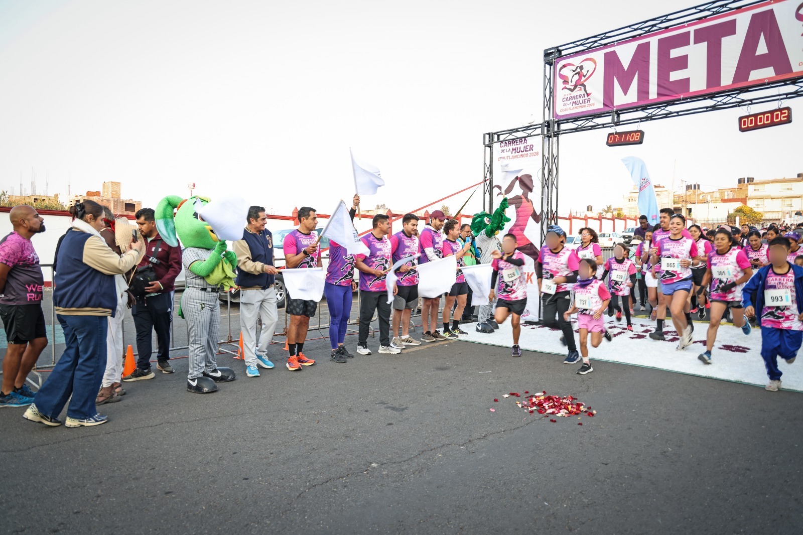 Cuautlancingo corre por la igualdad en el Día de la Mujer
