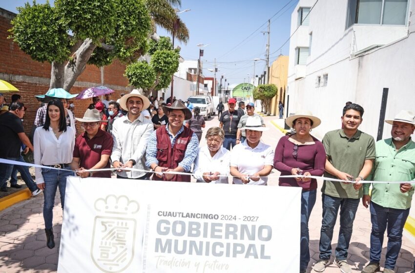  Cuautlancingo dignifica calle en Reserva Territorial Quetzalcóatl