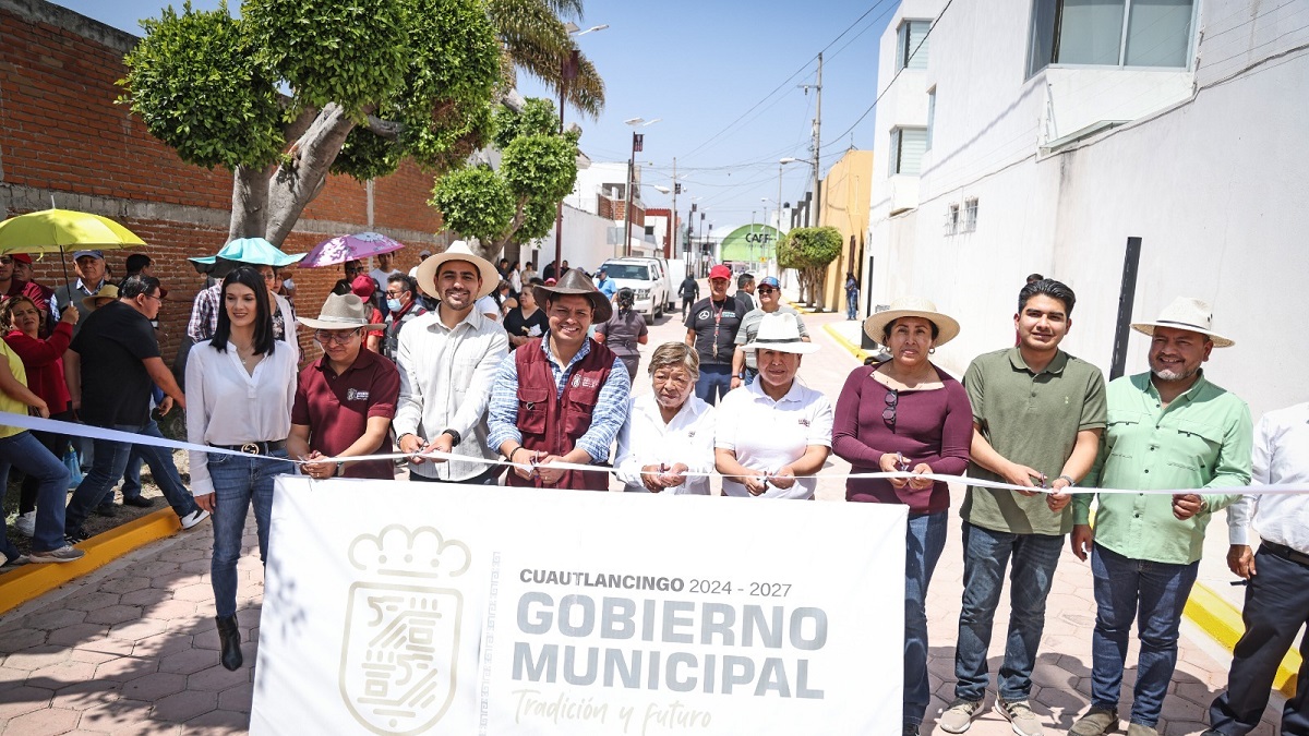 Cuautlancingo dignifica calle en Reserva Territorial Quetzalcóatl