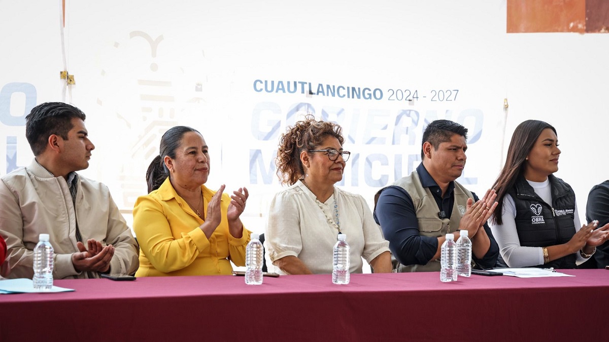Cuautlancingo mejora infraestructura en la Telesecundaria Francisco Alatorre