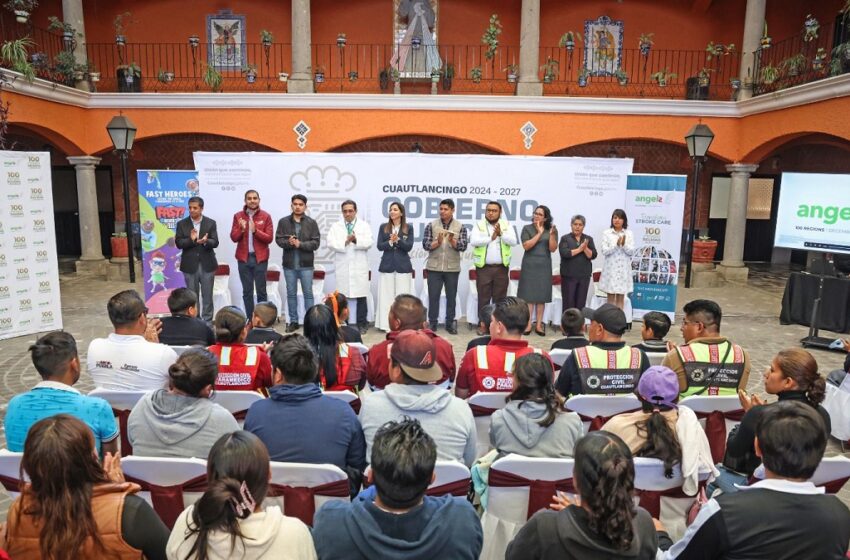  Cuautlancingo, primer municipio en Puebla en ser reconocido como Región Angels a nivel internacional