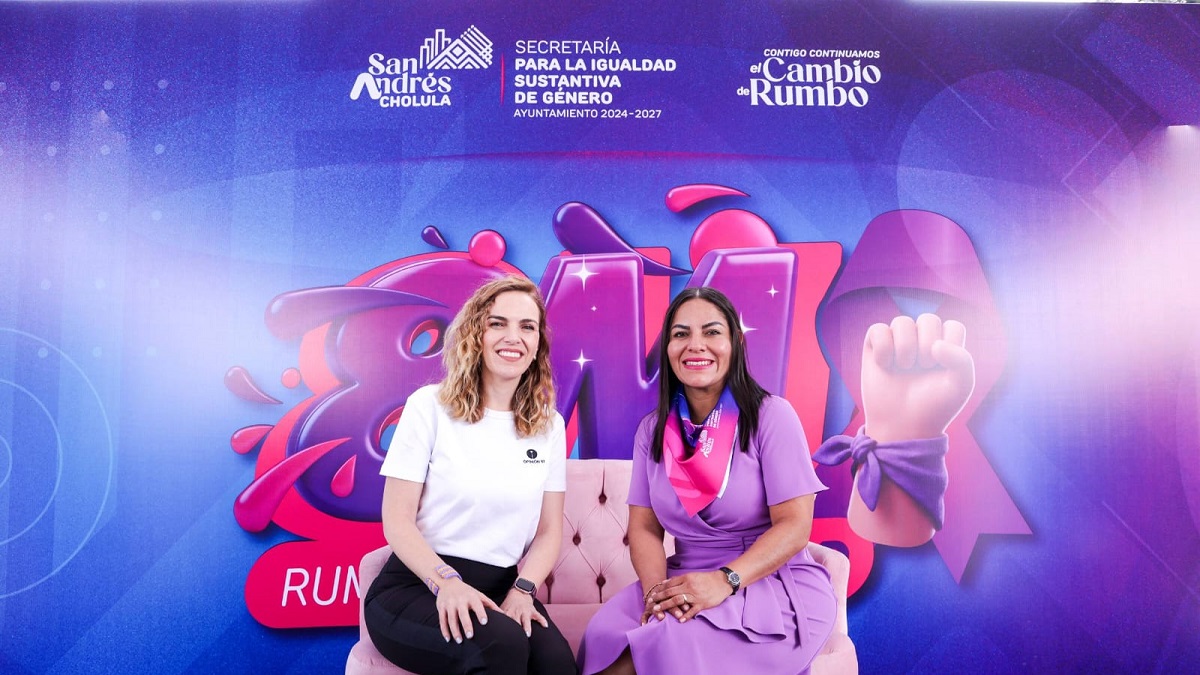 En San Andrés Cholula reflexión y acciones por la igualdad en el marco del 8M