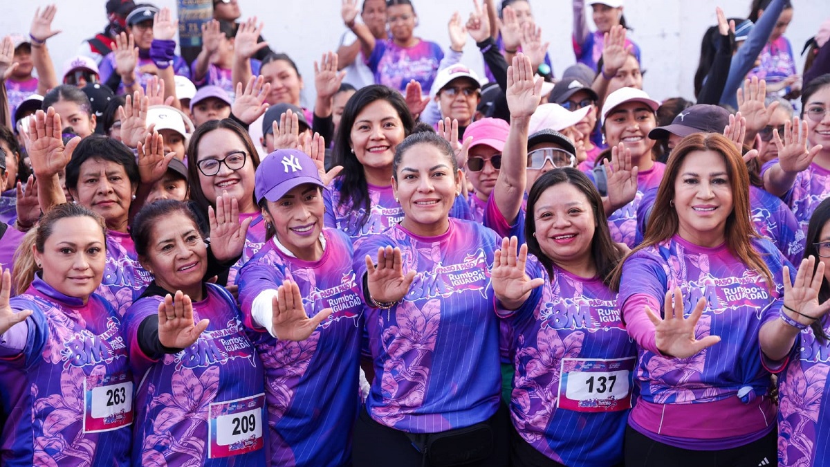 En el marco del 8M Lupita Cuautle reafirma compromiso por la igualdad de las mujeres
