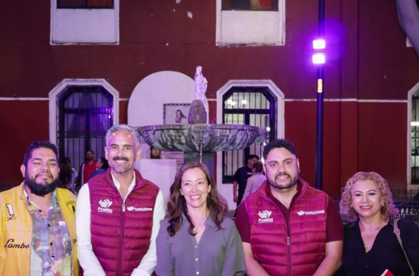  Entrega Gobierno de Pepe Chedraui fuente del Parque Sor Juana Inés de la Cruz