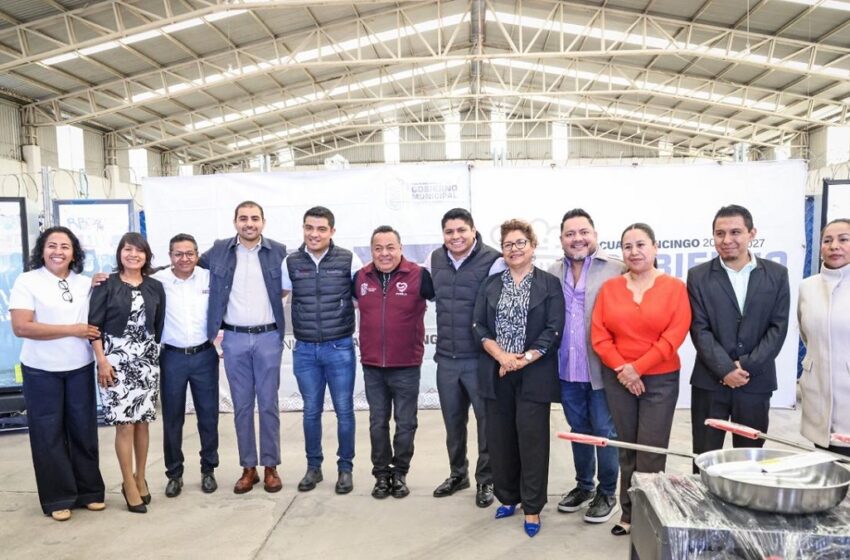  Fortalece Cuautlancingo comedores escolares