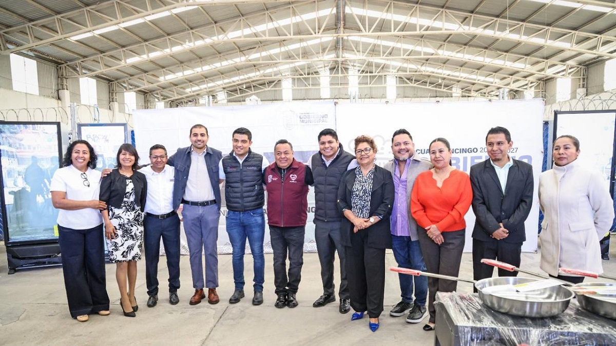 Fortalece Cuautlancingo comedores escolares