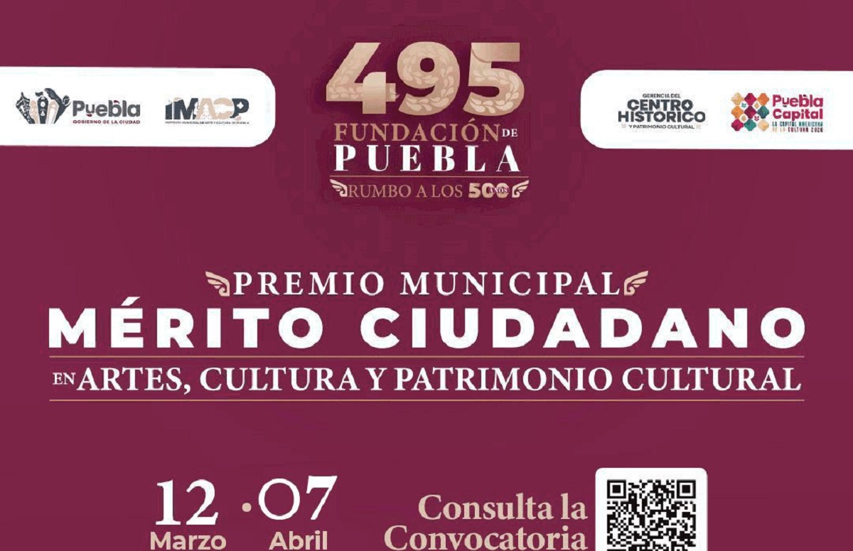 Gobierno de Pepe Chedraui invita a participar en la convocatoria al Premio Municipal al Mérito Ciudadano en Artes, Cultura y Patrimonio Cultural