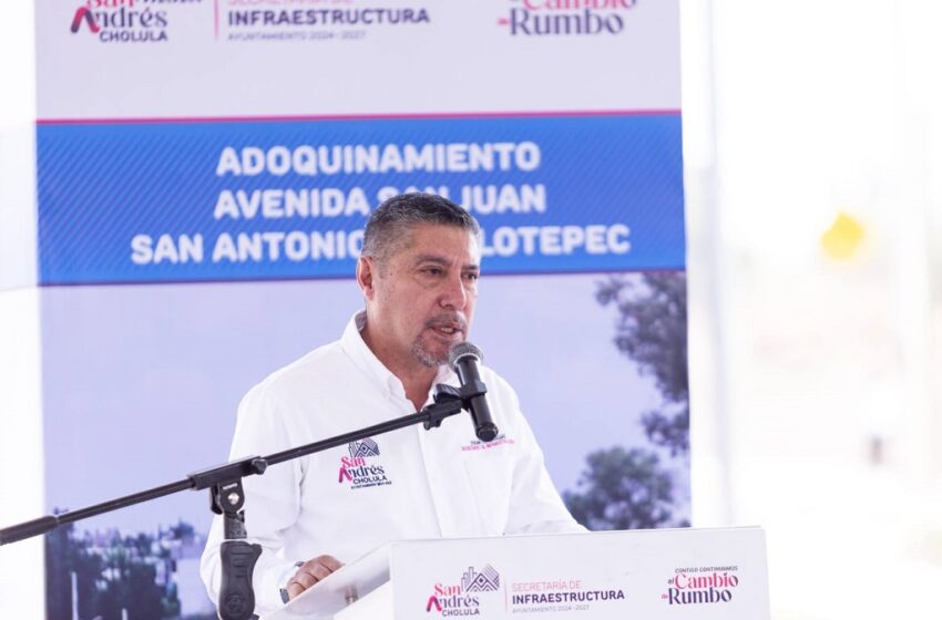  Mejora Lupita Cuautle conexión hacia la Vía Atlixcáyotl con entrega de obra
