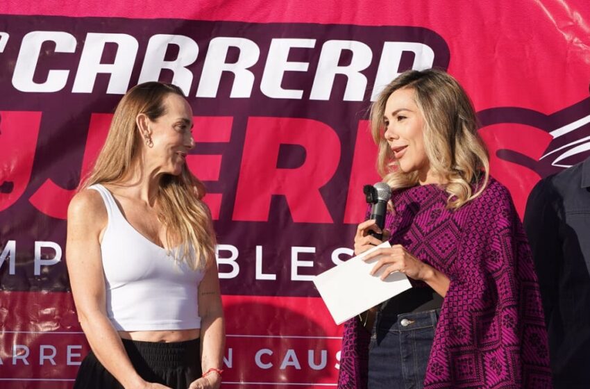  Presenta Gobierno de Pepe Chedraui medalla y playera de la 2ª edición de la “Carrera Mujeres Imparables”