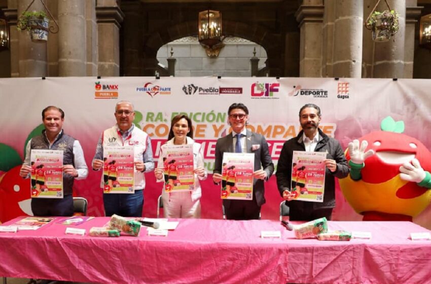  Presentan DIF Puebla Capital y Banco de Alimentos la Carrera “Corre y Comparte: Hambre Cero 2026”