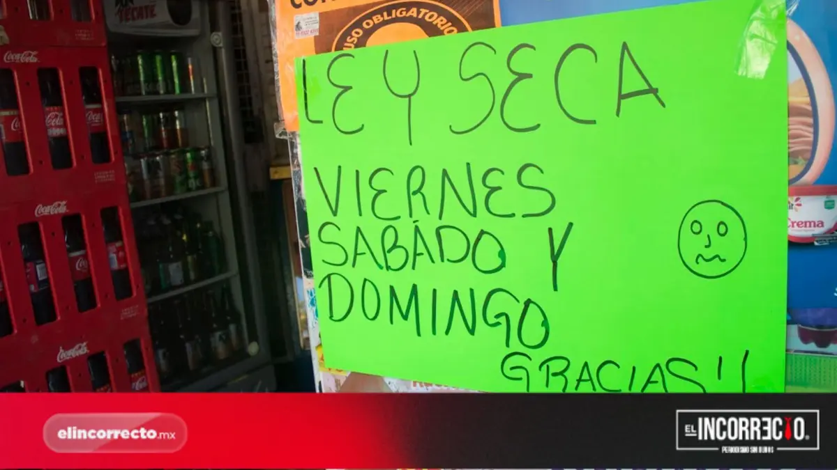 No habrá Ley Seca en la Semana Santa; pero no se podrá vender alcohol en el viacrucis