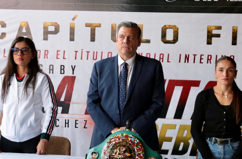  Presidente del CMB, Mauricio Sulaimán, presenta el capítulo final entre Gaby “la bonita” Sánchez y la argentina Tamara demarco